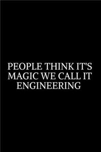 people think it's magic we call it engineering
