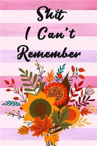 Shit I Can't Remember