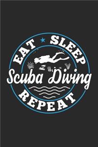 Eat Sleep Scuba Diving Repeat