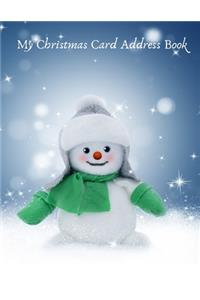 My Christmas Card Address Book