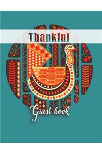 Thankful Guest book