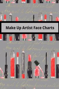 Make Up Artist Face Charts