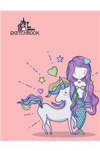 I love unicorn sketchbook