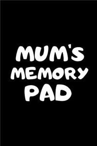 Mum's Memory Pad