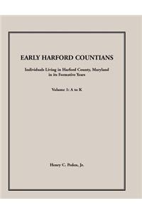 Early Harford Countians. Volume 1