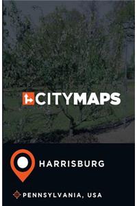 City Maps Harrisburg Pennsylvania, USA