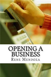 Opening a business