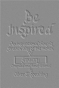 Be Inspired - January (Embossed)