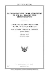 National Defense Panel assessment of the 2014 Quadrennial Defense Review