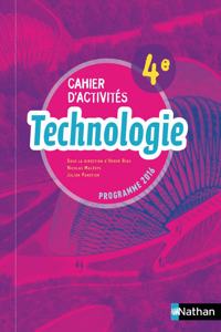 Technologie 4e Cahier d'activites Programme 2016