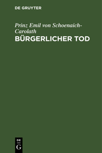 Bürgerlicher Tod