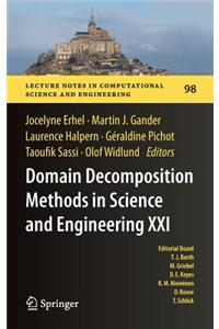 Domain Decomposition Methods in Science and Engineering XXI