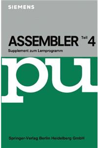Assembler IV: Supplement Zum Lernprogramm