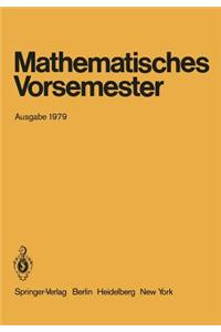 Mathematisches Vorsemester