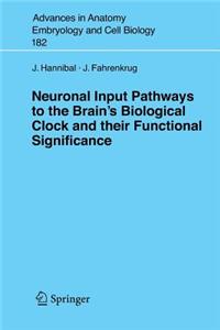 Neuronal Input Pathways to the Brain's Biological Clock and Their Functional Significance