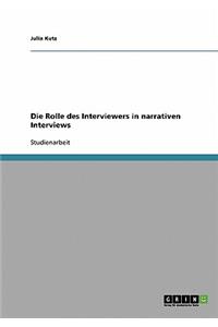 Rolle des Interviewers in narrativen Interviews