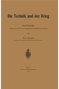 Technik Und Der Krieg: Zwei Vorträge