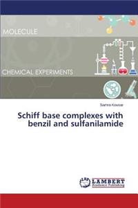 Schiff base complexes with benzil and sulfanilamide