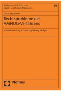 Rechtsprobleme Des Amnog-Verfahrens
