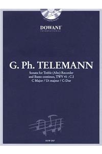 Telemann: Sonata in C Major for Treble (Alto) Recorder and Basso Continuo Twv41: C2