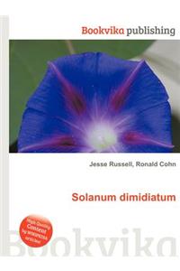 Solanum Dimidiatum