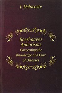 Boerhaave's Aphorisms
