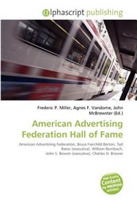 American Advertising Federation Hall of Fame