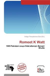 Romeet K Watt