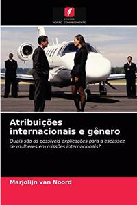 Atribuições internacionais e gênero