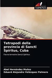 Tetrapodi della provincia di Sancti Spíritus, Cuba