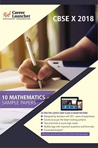 10 Sample Papers for Class 10 CBSE 2018 - Mathematics