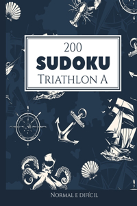 200 Sudoku Triathlon A normal e difícil Vol. 1