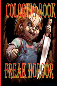 Freak Of Horror Coloring Book