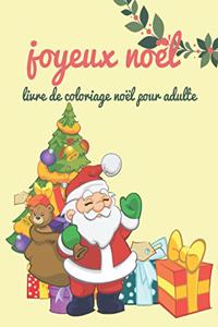 joyeux noël livre de coloriage noël pour adulte