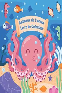 Animaux de L'océan Livre de Coloriage