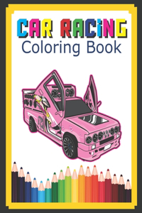 Car Racing Coloring Book