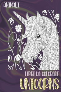 Libri da colorare - Animali - Unicorns