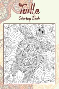 Turtle - Coloring Book