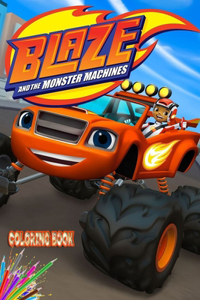Blaze and the Monster Machines coloring book
