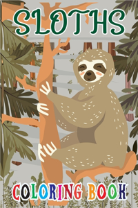 Sloths Coloring Book