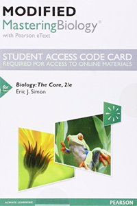 Modified Mastering Biology with Pearson Etext -- Standalone Access Card -- For Biology