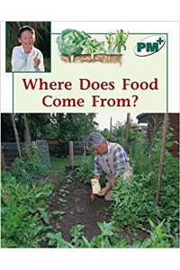 Where Does Food Come From? PM PLUS Non Fiction Level 14&15 Green