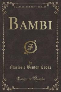 Bambi (Classic Reprint)
