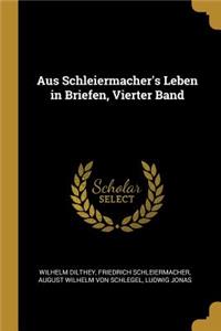 Aus Schleiermacher's Leben in Briefen, Vierter Band