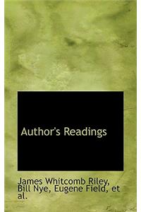 Author's Readings