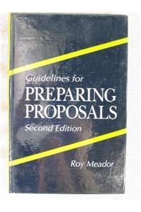 Guidelines for Preparing Proposals, Second Edition