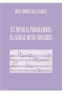 175 Musical Programmes
