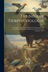 Neuere Tierpsychologie