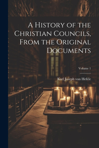 History of the Christian Councils, From the Original Documents; Volume 1