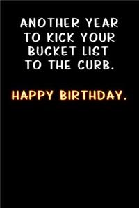 Another year to kick your bucket list to the curb